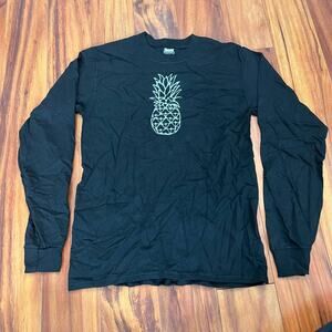 Long Sleeve Pineapple Tee size S